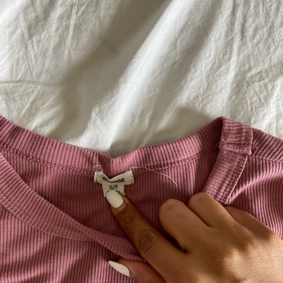 Garage Pink Sweater - Picture 2 of 2